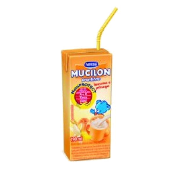 Mucilon Banana E Pêssego Caixinha