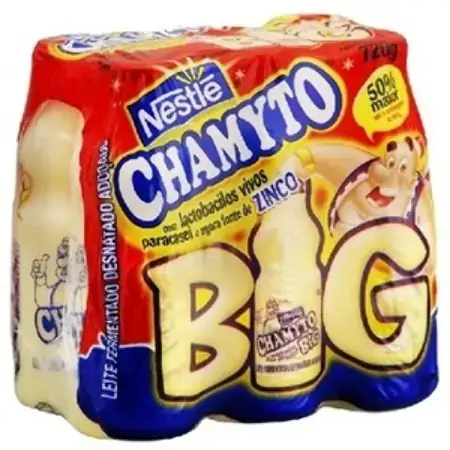 Chamyto Nestlé Desnatado Adoçado 6 Unidades