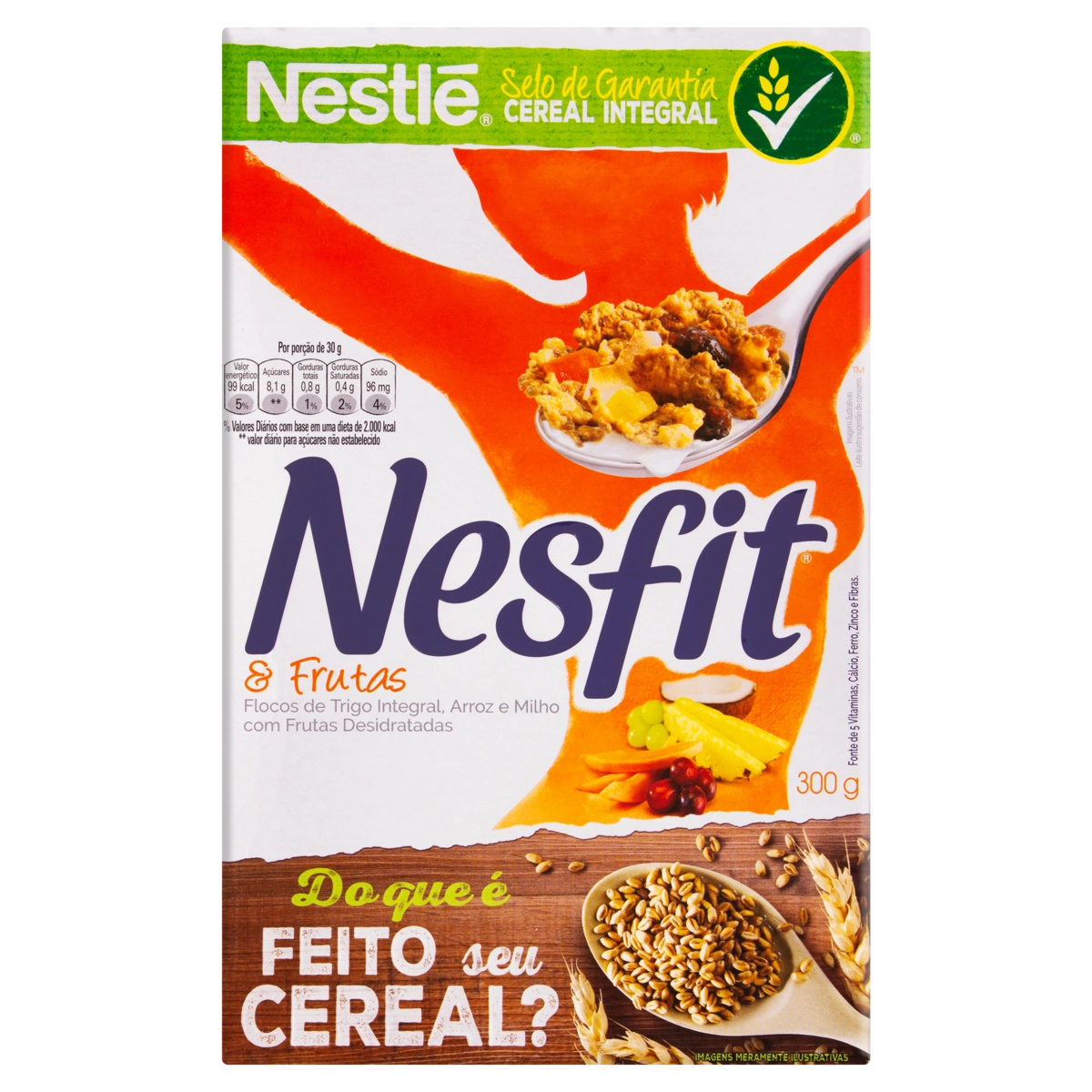 Cereal Nestle Nesfit Frutas