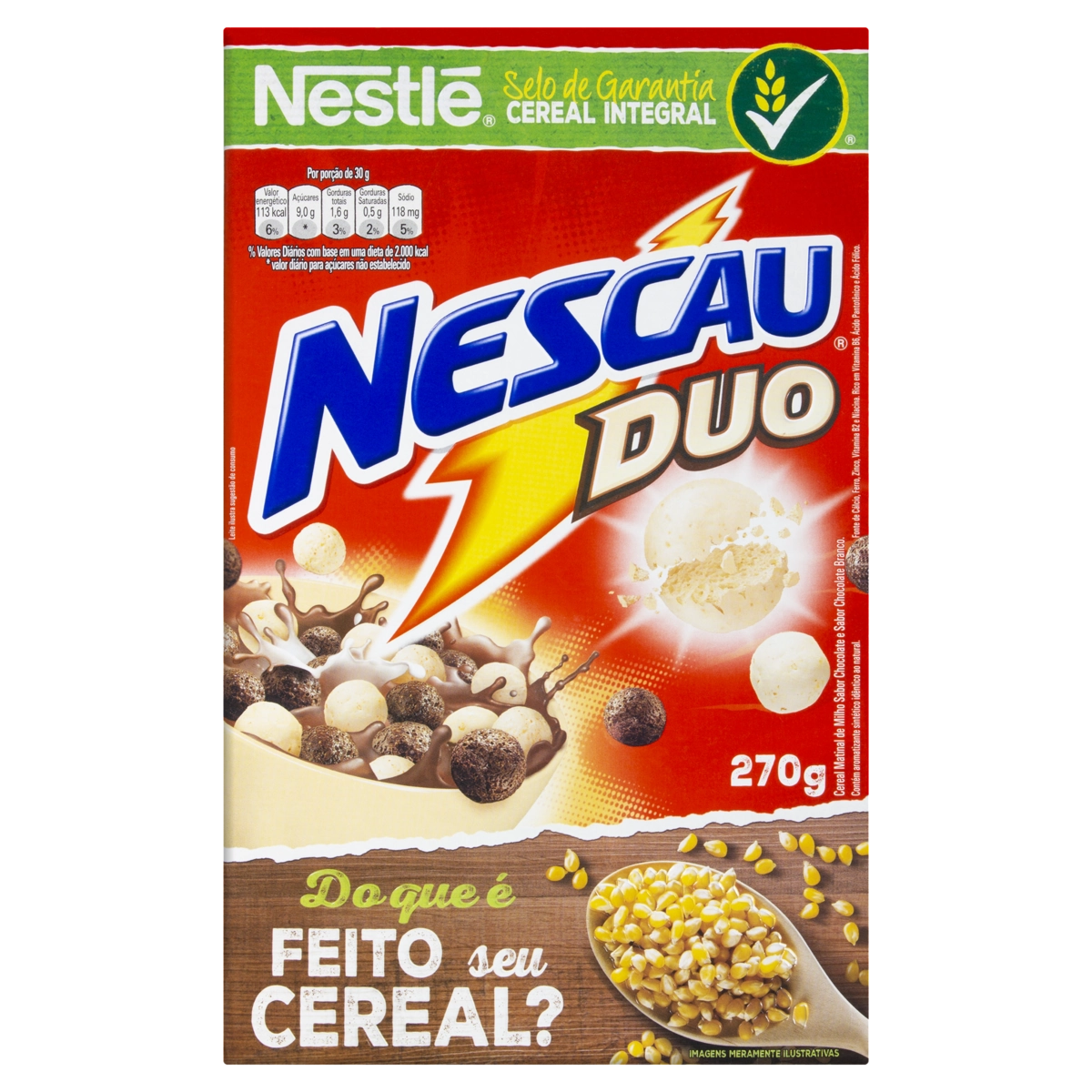 Cereal Matinal Duo Nescau Caixa 270g