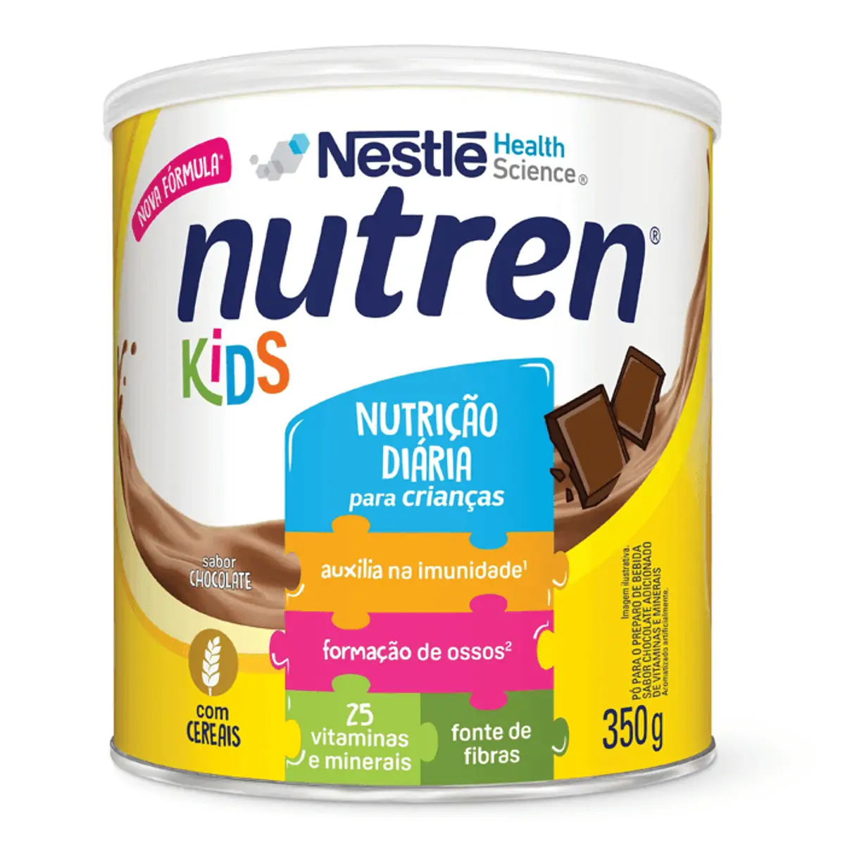 Complemento Alimentar Nutren Kids Chocolate 350g