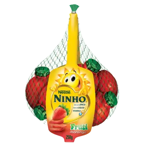 Iogurte Parcialmente Desnatado Morango Ninho Fruti Forti 250g