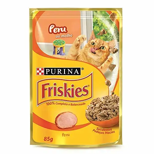 Friskies Sachê Peru Ao Molho Adultos