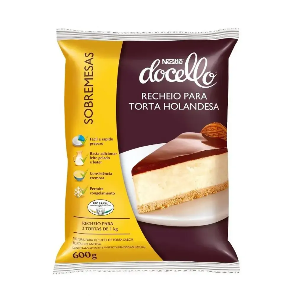 Recheio Docello Nestle Torta Holandesa
