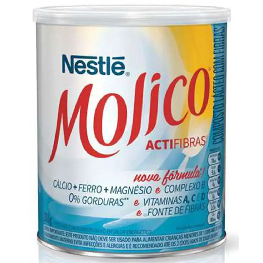 Molico Desnatado Com Cálcio Actifibras Lata