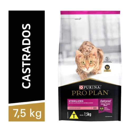 Ração Pro Plan Gatos Sterilized 7,5kg