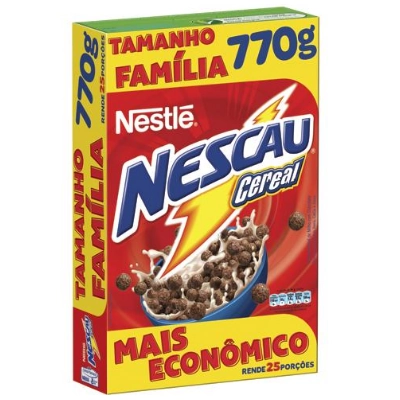 Kit Cereal Matinal Chocolate Nescau 770g Grátis Tigela Exclusiva Embalagem Econômica