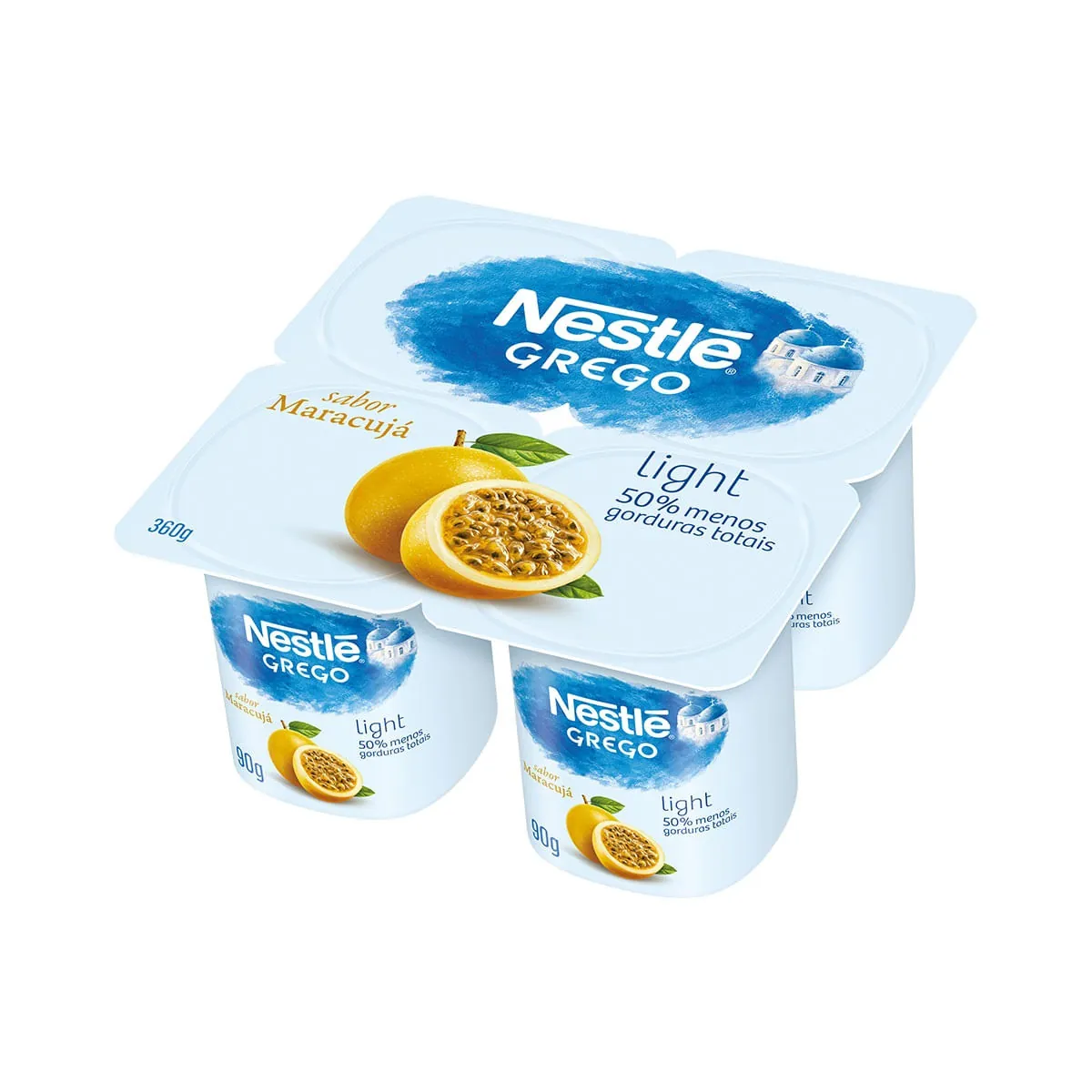 Iogurte Grego Nestlé Light Maracujá 360g