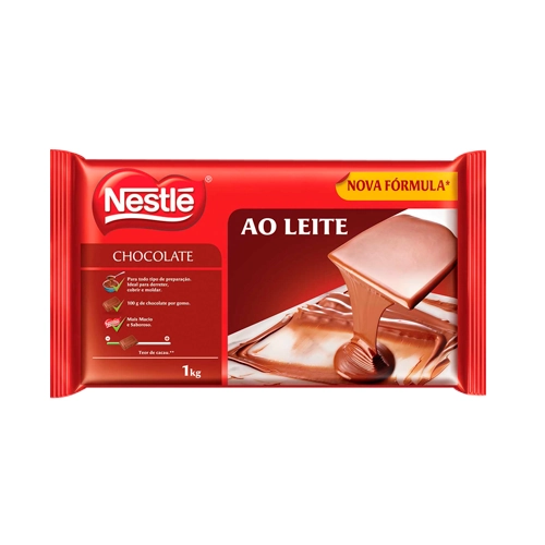 Cobertura Nestle 1kg Chocolate.ao Leite
