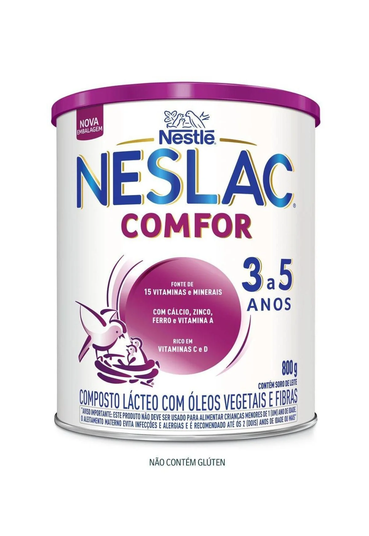 Composto Lácteo Neslac Comfor 800 g