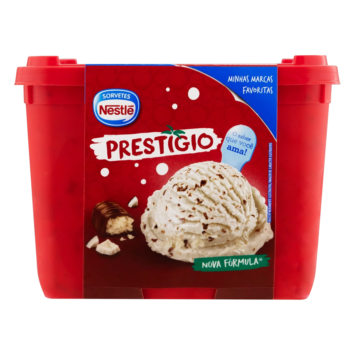Sorvete Prestígio Nestlé Pote 1,5l