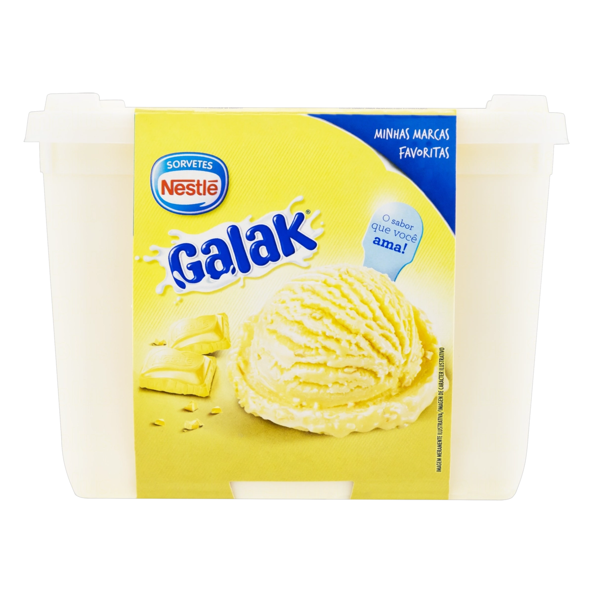 Galak Sorvete Pote 1,5l Br