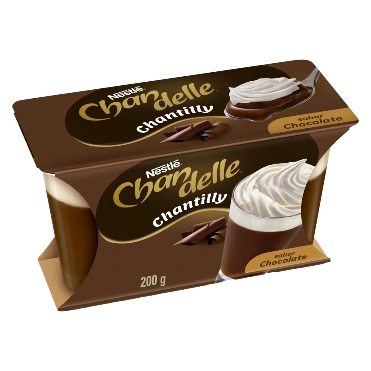 Sobremesa CHANDELLE Chantilly Chocolate 200g