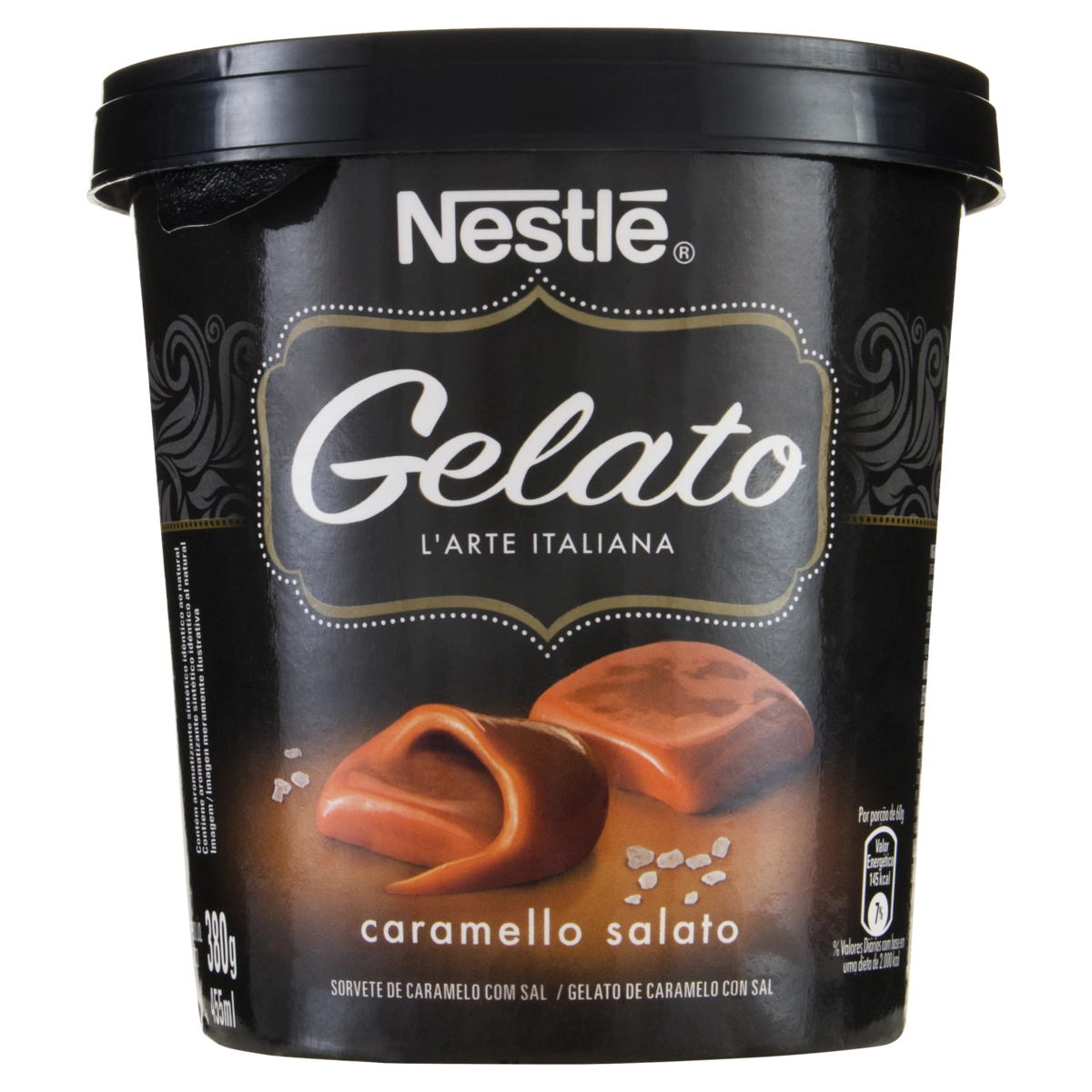 Gelato Caramello Salato Nestlé Pote 455ml