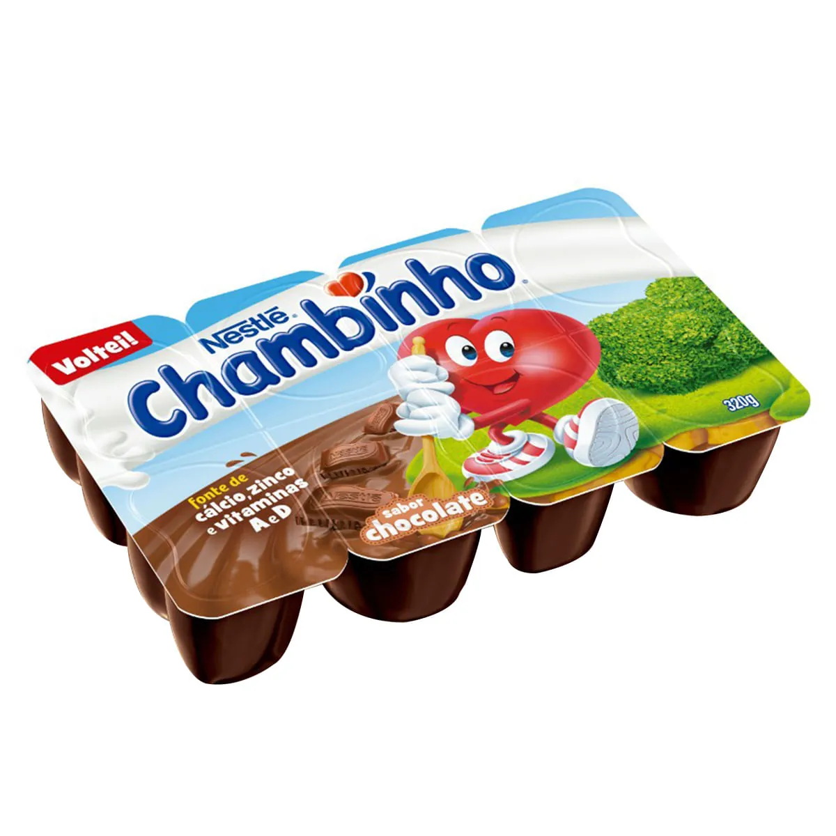 Sobremesa Chambinho Chocolate 320g