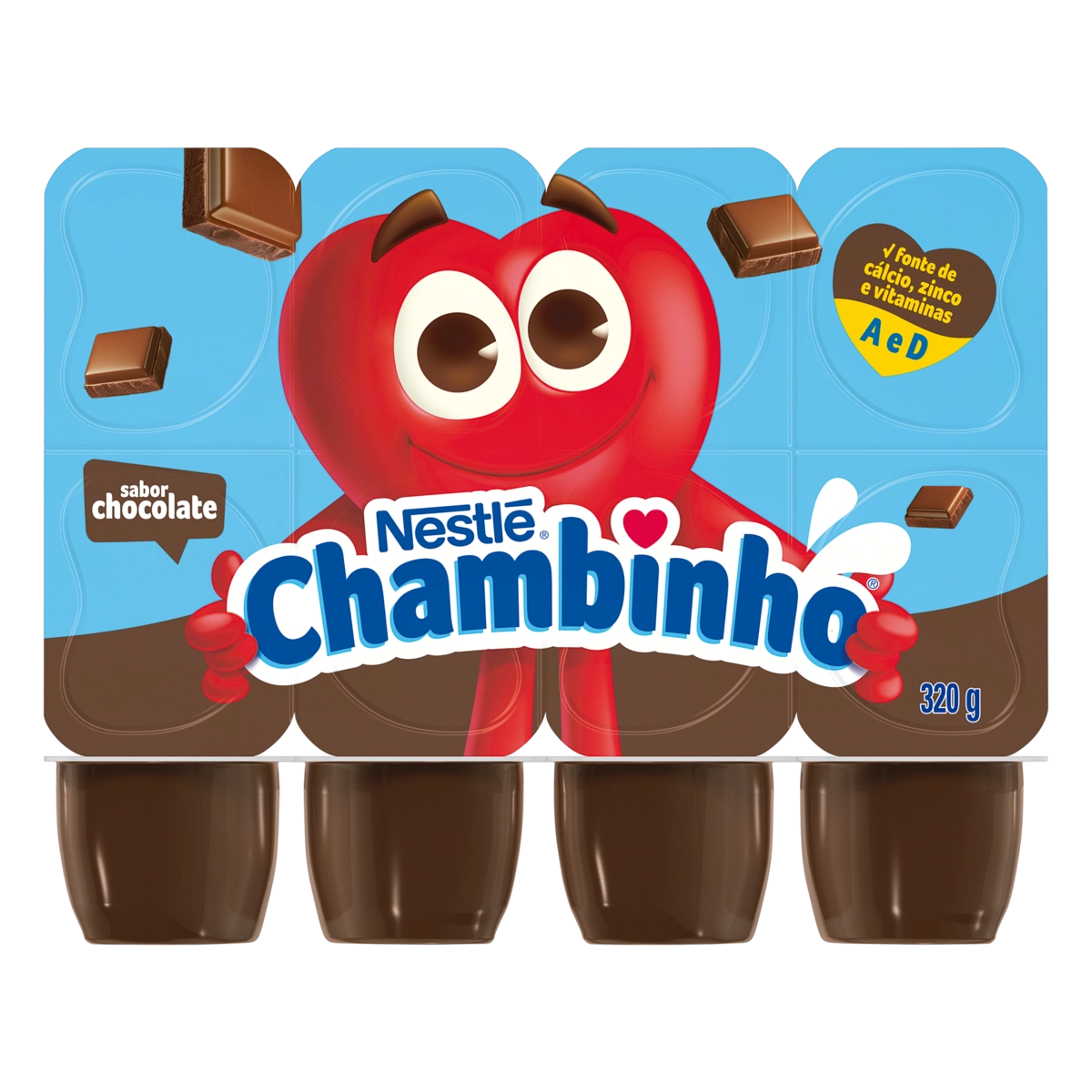 Chambinho Chocolate 16x320g Br