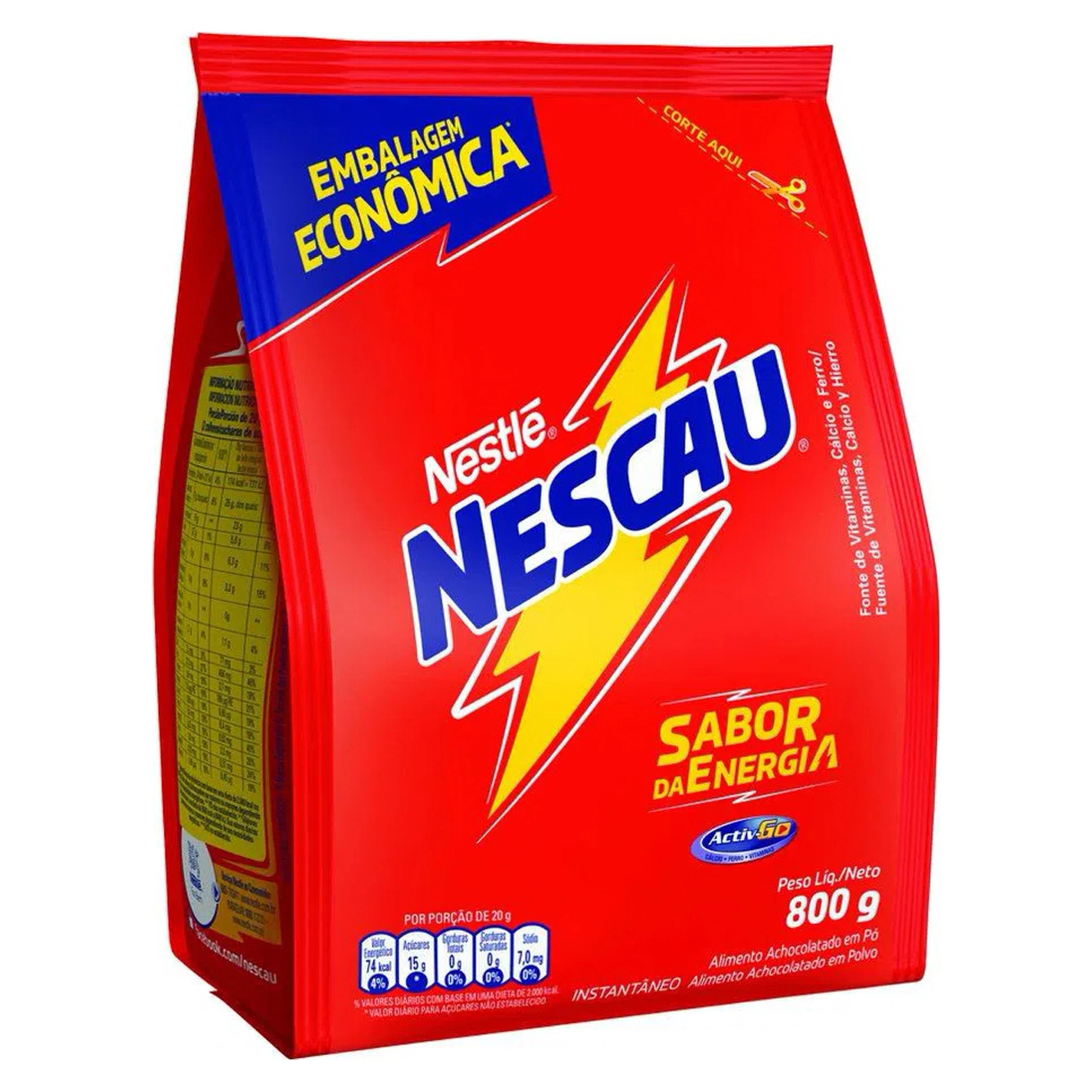 Achocolatado Po Nescau Actigen 2.0 L800 P700