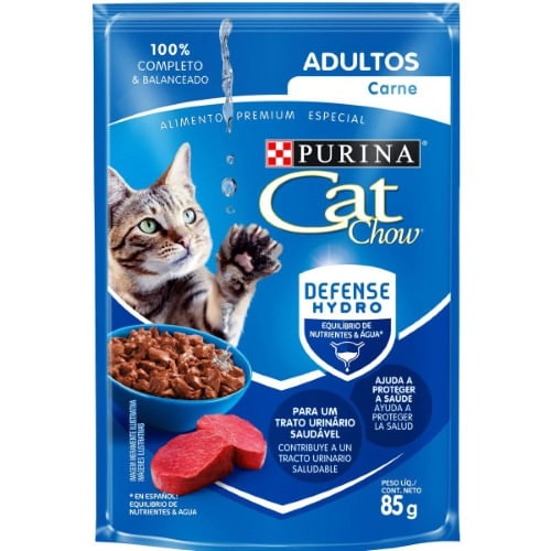 Alimento Úmido Cat Chow Adultos Carne 85g 85g