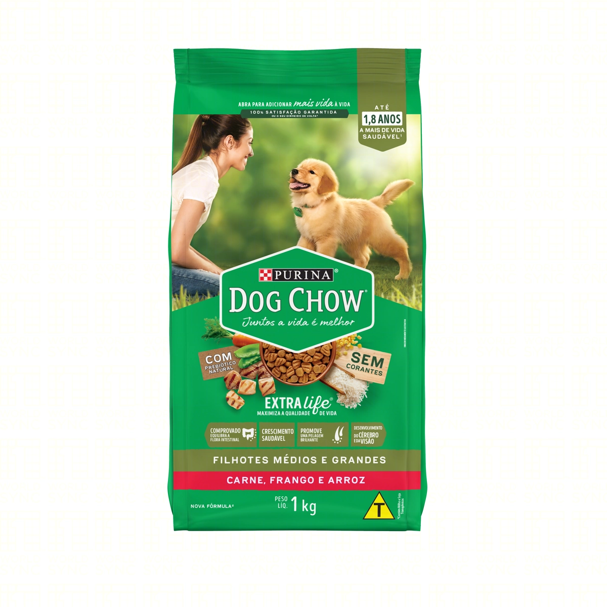 Dog Chow Filhotes Racas Med Gde 10x1kgbr