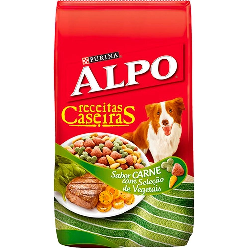 Alimento Para Cães Adultos Carne, Frango, Cereais E Vegetais Purina Alpo Pacote 1kg