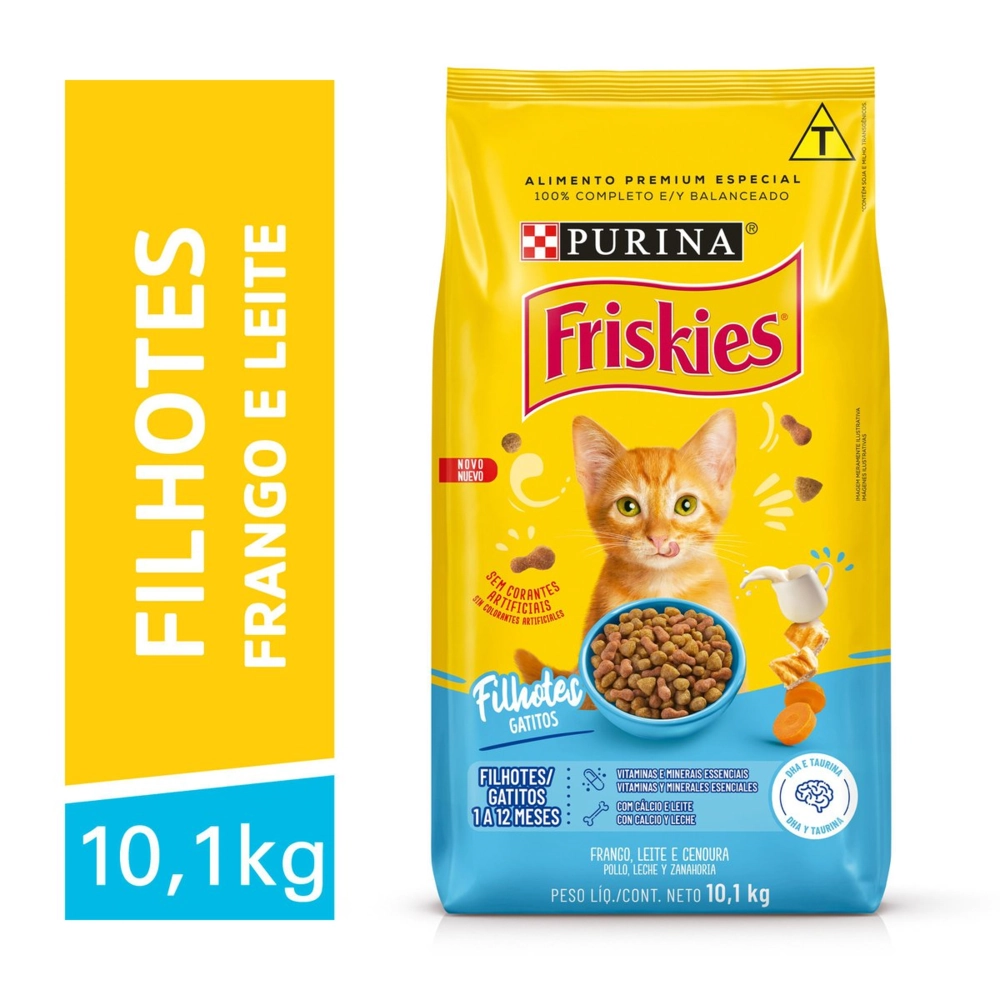 Racao Friskies Cat Filhotes 10,1kg