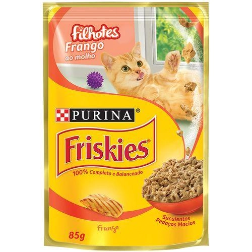 Racao Friskies Sache 85g Frango Filhotes