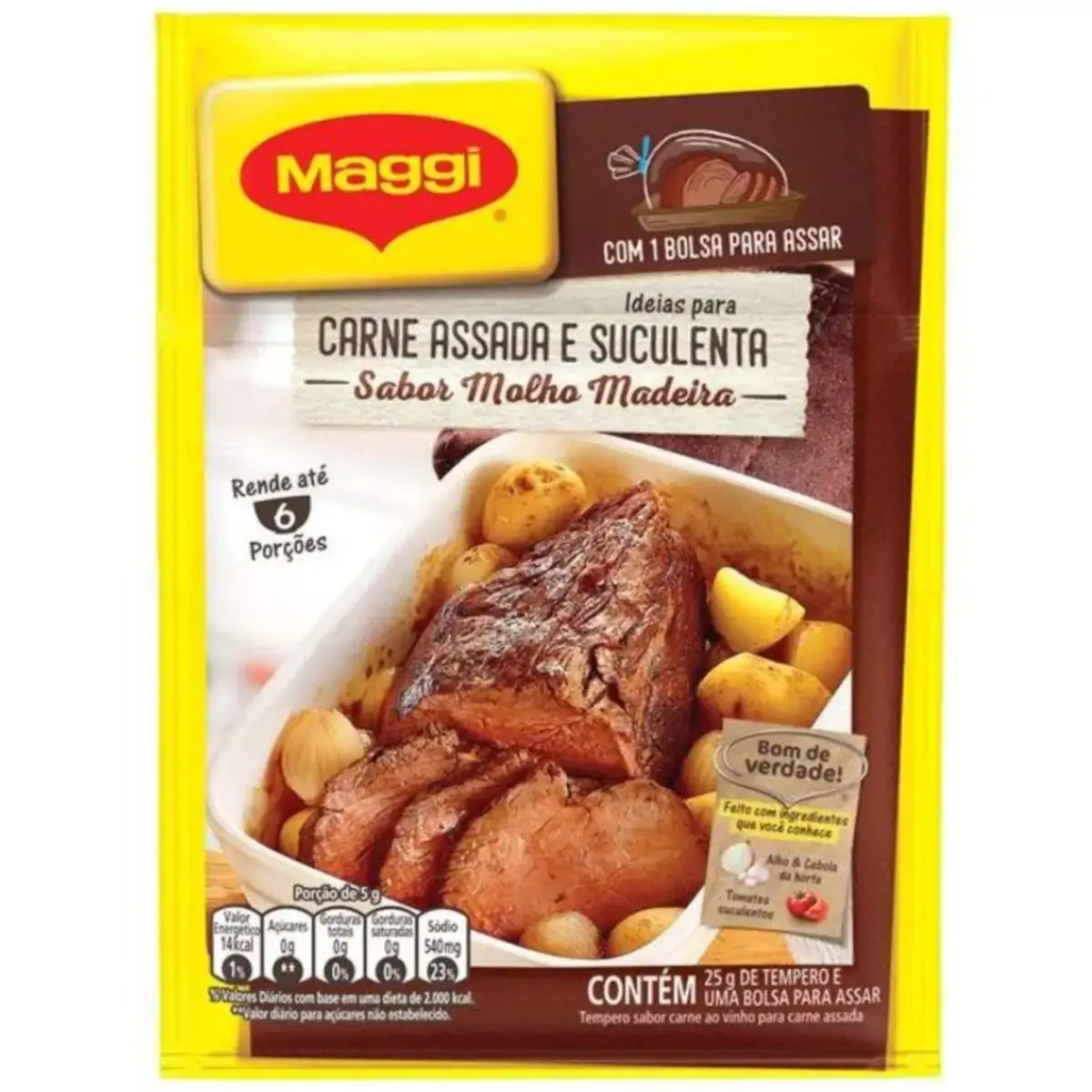 Tempero Maggi Base Molho Madeira 25g