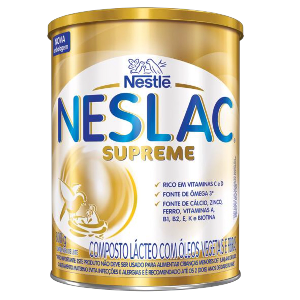 Composto Lácteo Supreme Neslac Lata 800g