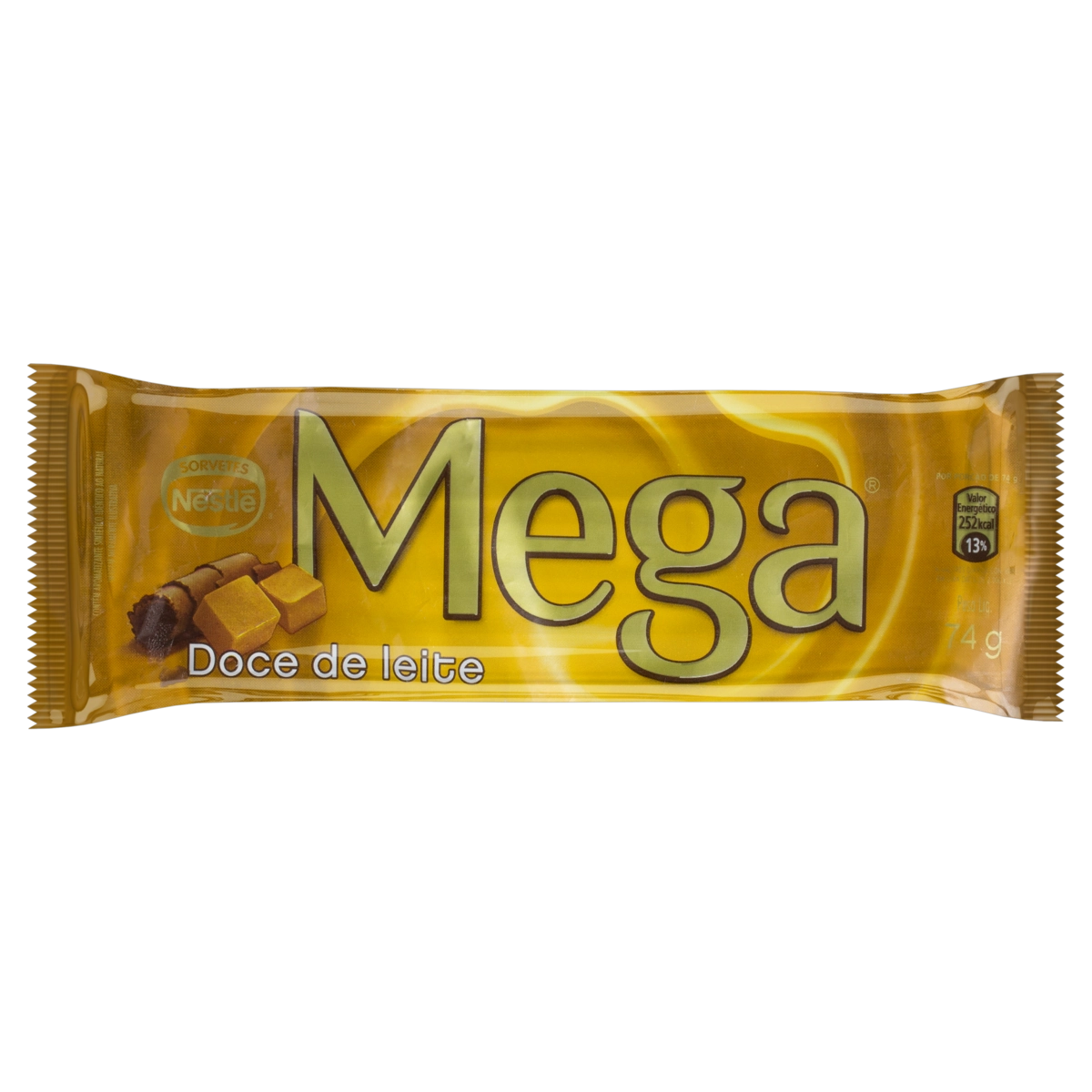 Sorvete Doce De Leite Nestlé Mega Pacote 74g
