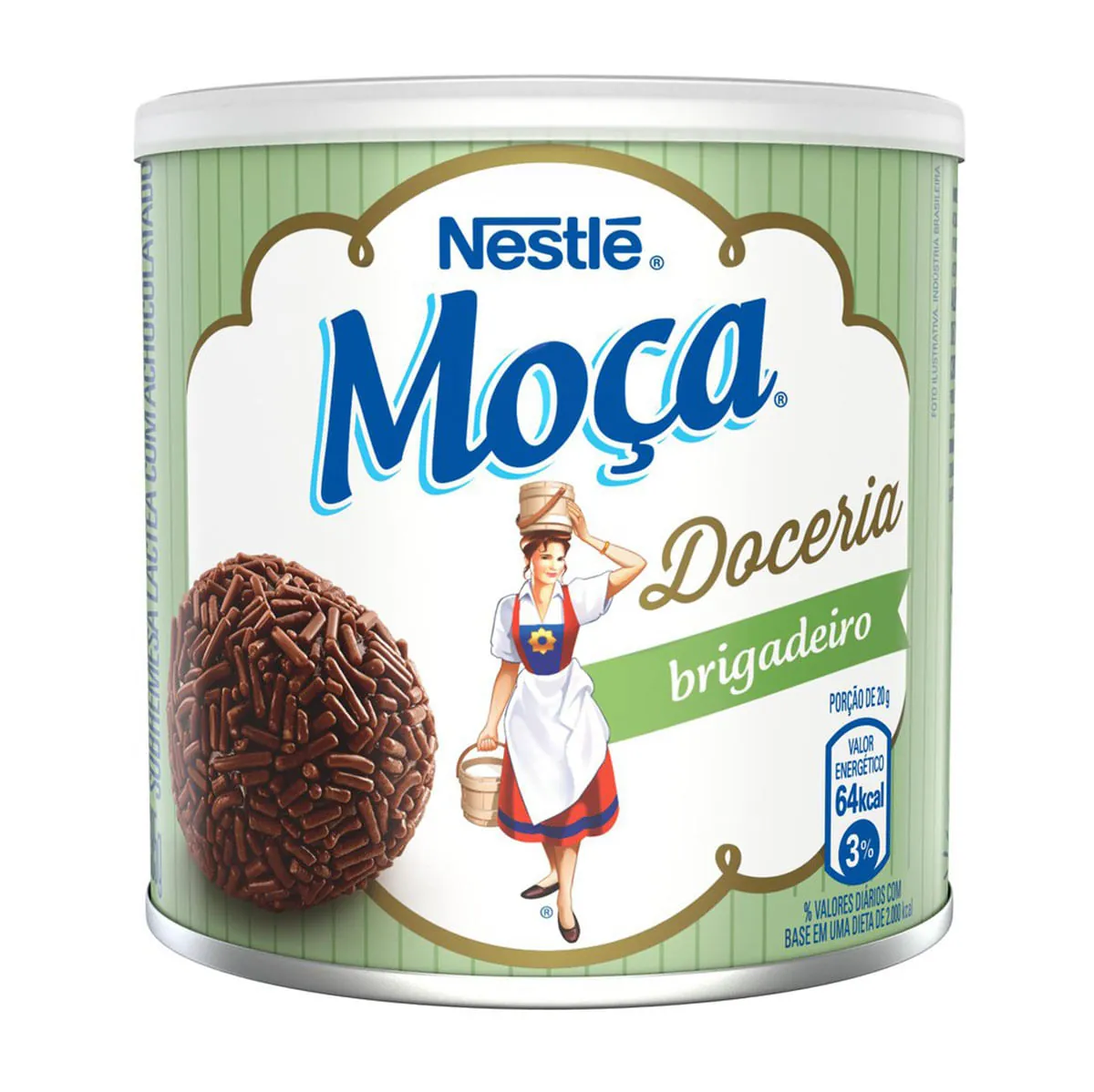 Sobremesa MOÇA Brigadeiro 385g