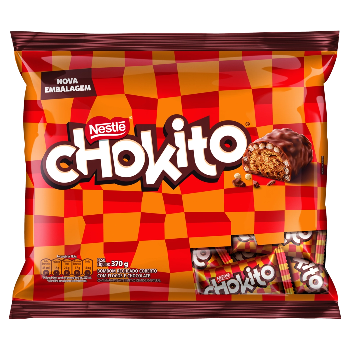 Bombom Chokito Pacote 370g