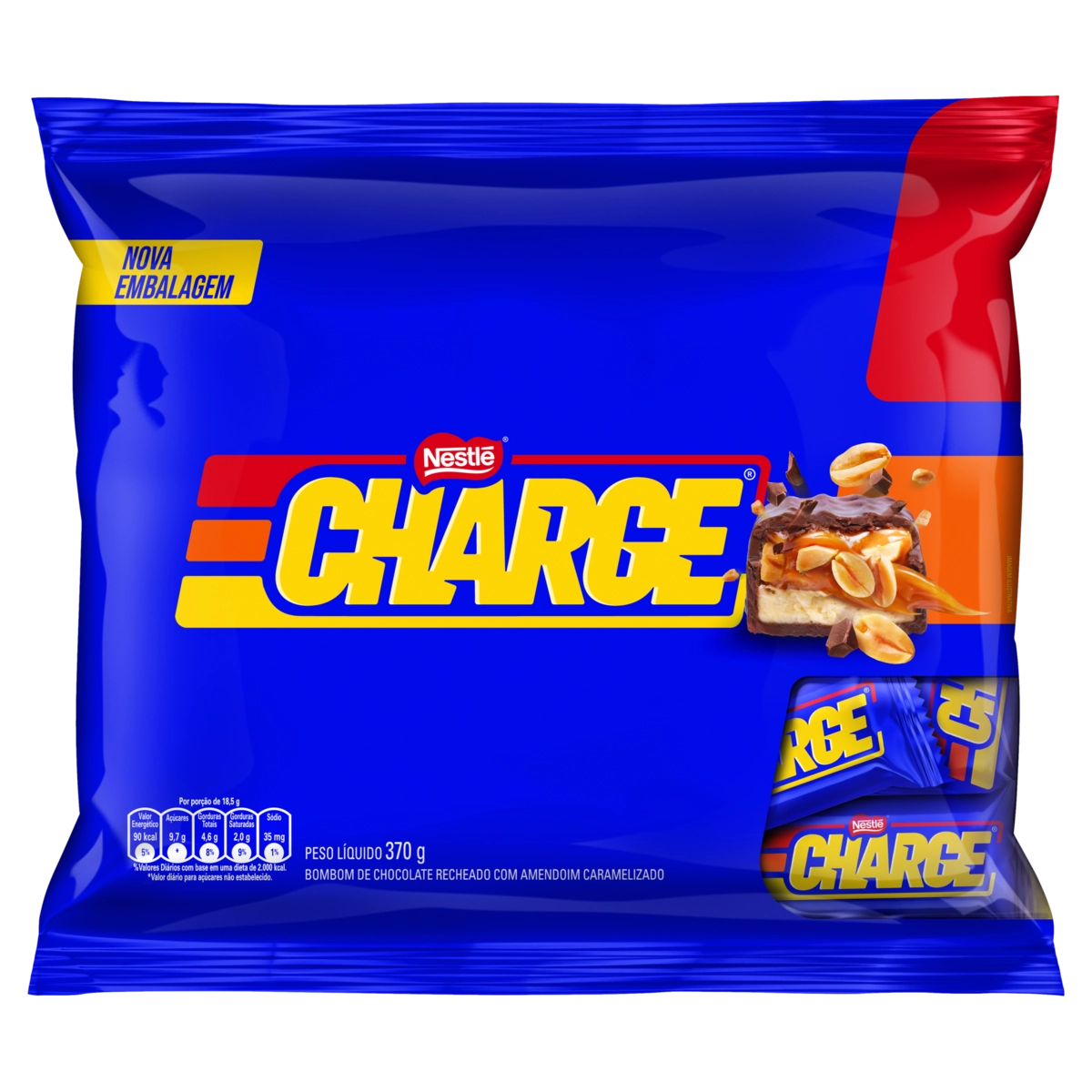 Bombom Charge Pacote 370g