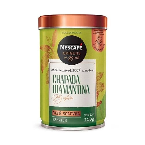 Café Solúvel Chapada Diamantina Nescafé Origens Do Brasil Premium Lata 100g