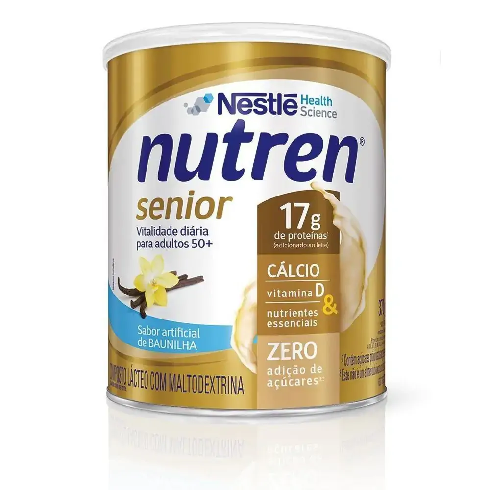 Nutren Senior Po Baunilha 12x370g Br