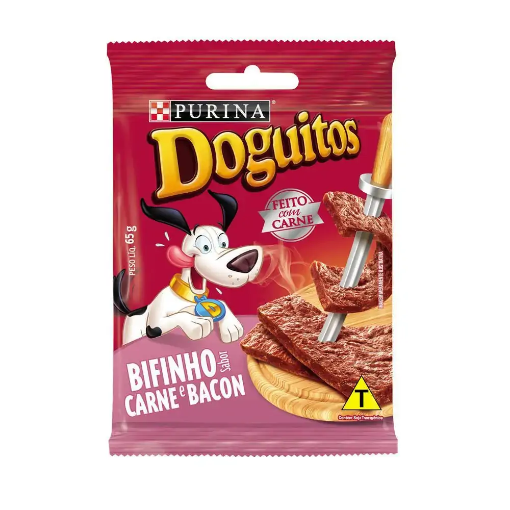 Doguitos 65g Carne C/bacon