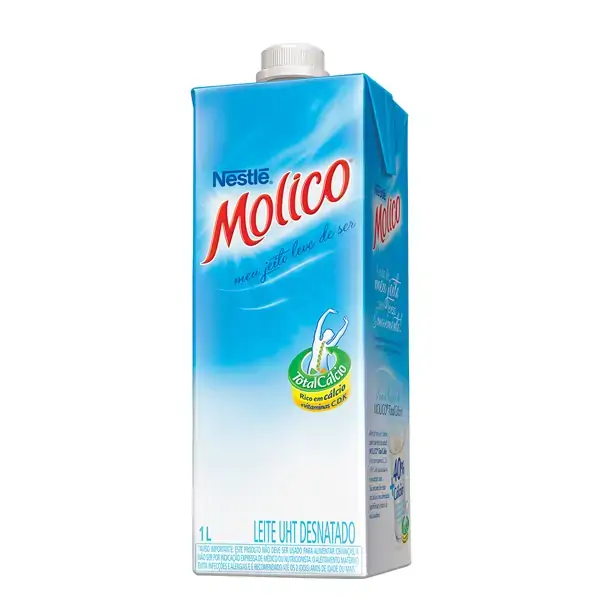 Leite Lv Molico 1lt Lv12pg11 Desnatado