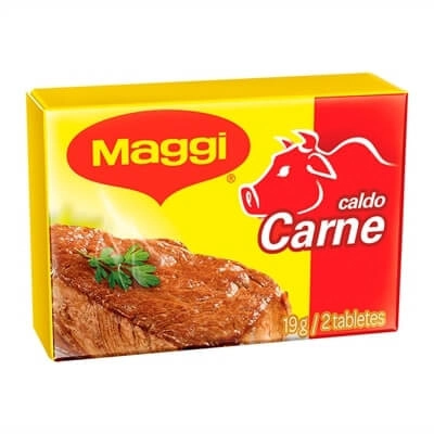 Caldo Tablete Carne Maggi Caixa 19g