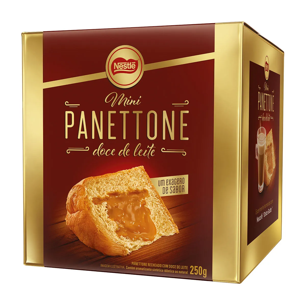 Panett Nestle 250g Mini Doce De Leite