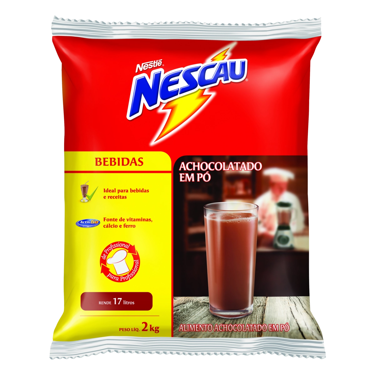 Achocolatado Pó Nescau Professional Pacote 2kg