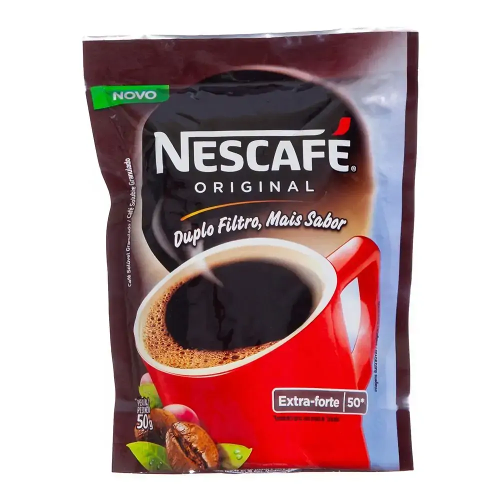 Café Solúvel Extraforte Nescafé Original Sachê 50g