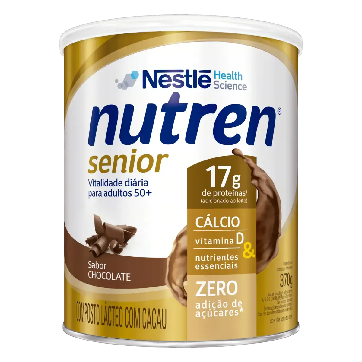 Nutren Senior Po Chocolate 370g Cx 12.0