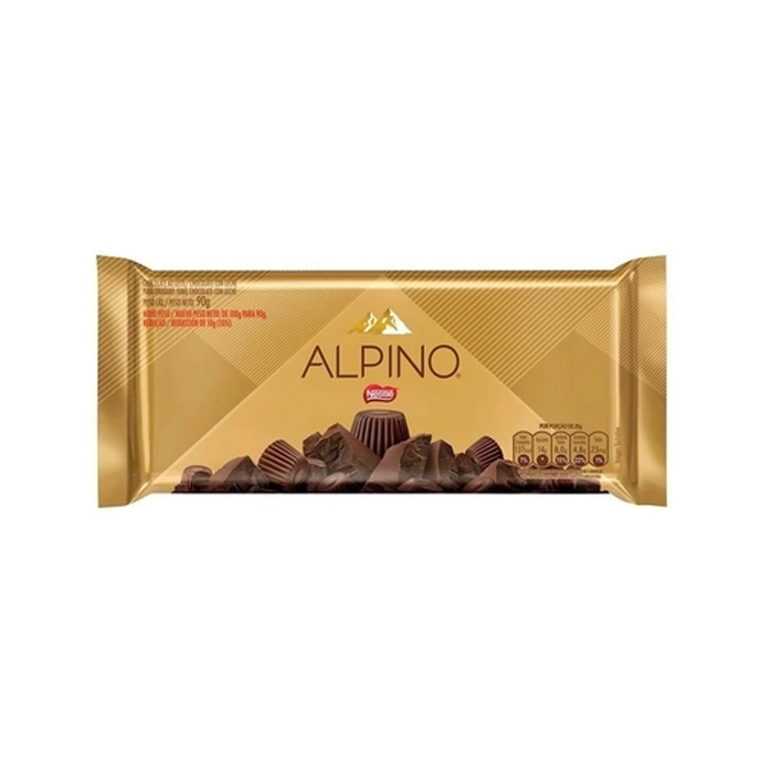 Chocolate Ao Leite Alpino Pacote 100g
