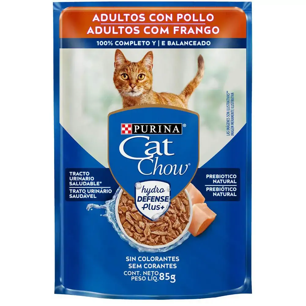 Alimento Úmido Cat Chow Adultos Frango 85g 85g