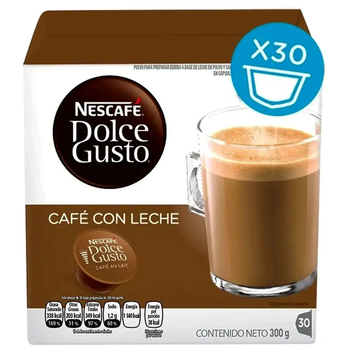 Nescafe Dolce Gusto 300g Cafe Aulait