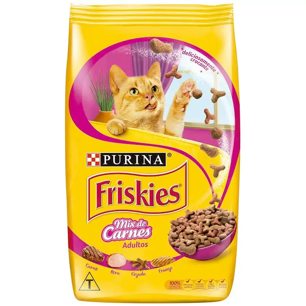 Racao Friskies 1kg Mix De Carne