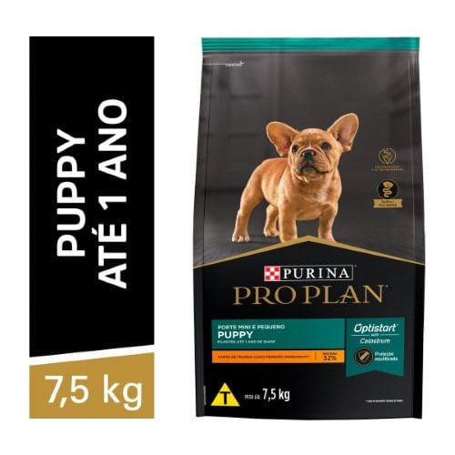 Ração Cães Filhotes Raças Pequenas Pro Plan 7,5kg