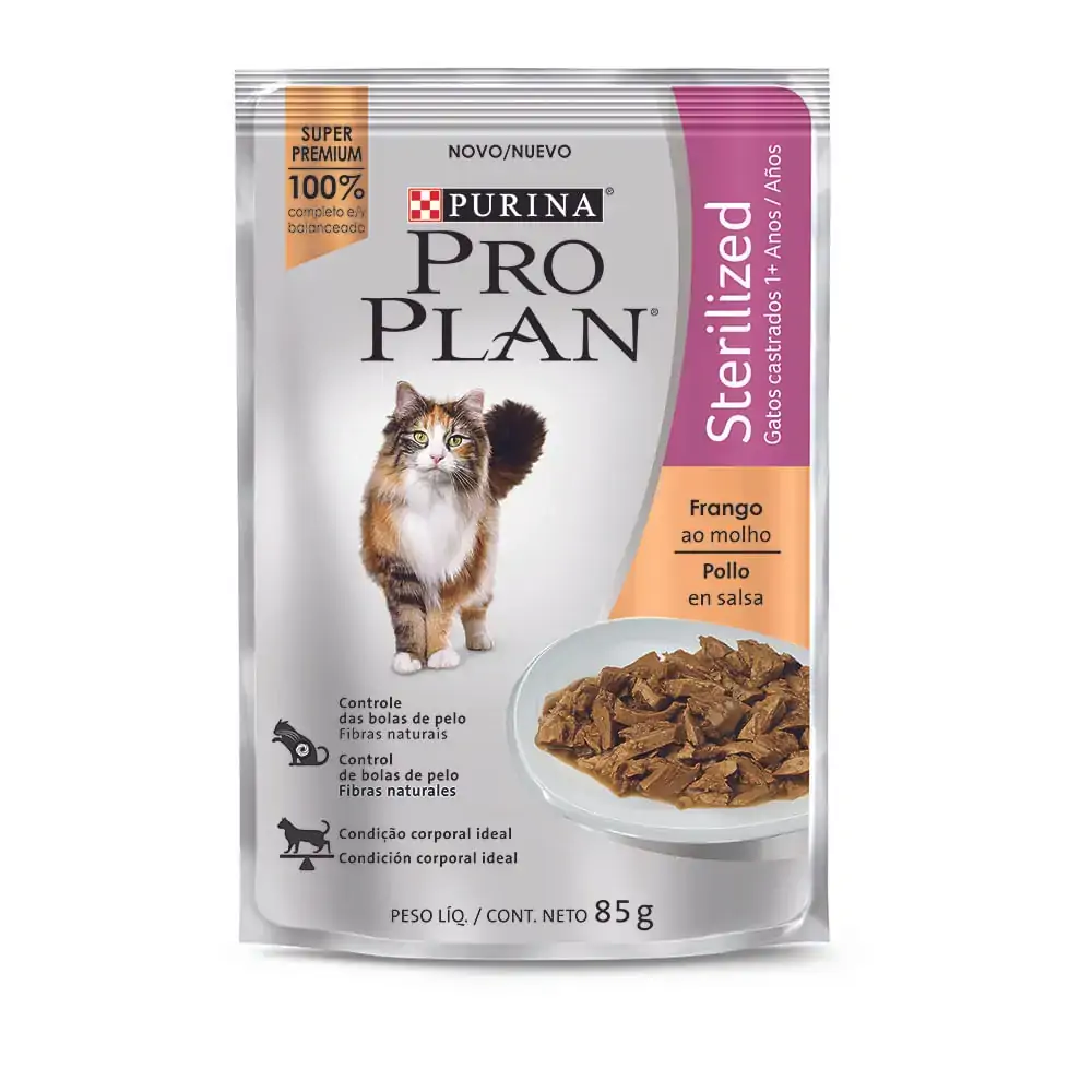 Pro Plan Gato Sterilized Frango Sachê 85g