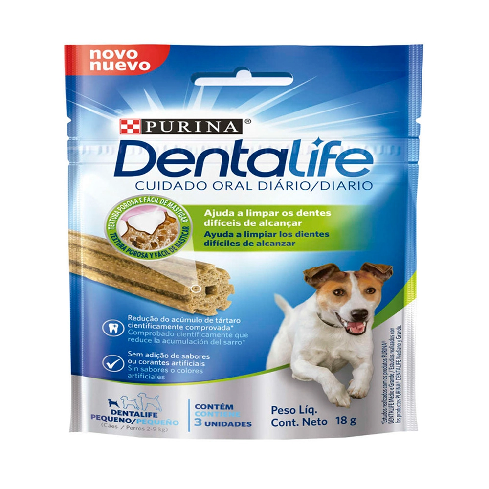 Snack Purina Dentalife Para Cães Raças Pequenas