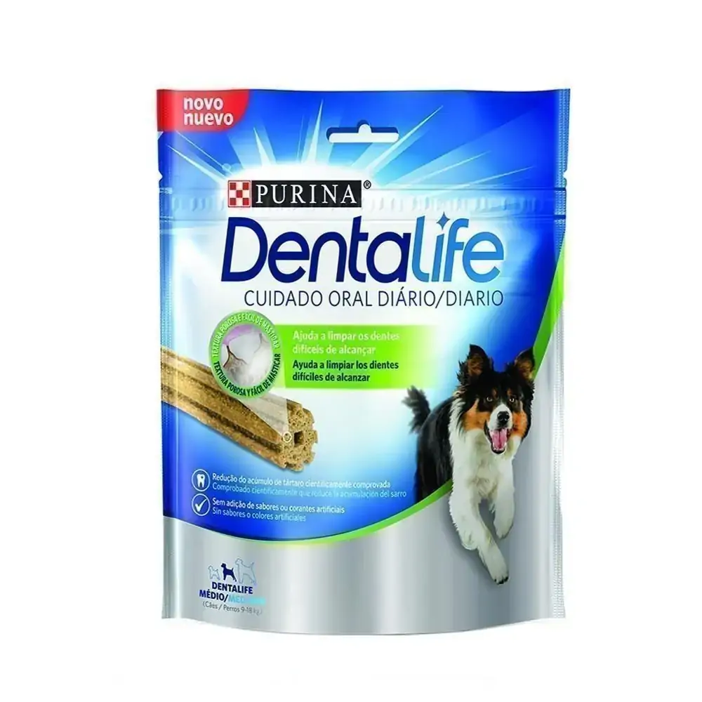 Snack Purina Dentalife Para Cães Raças Pequenas 119g