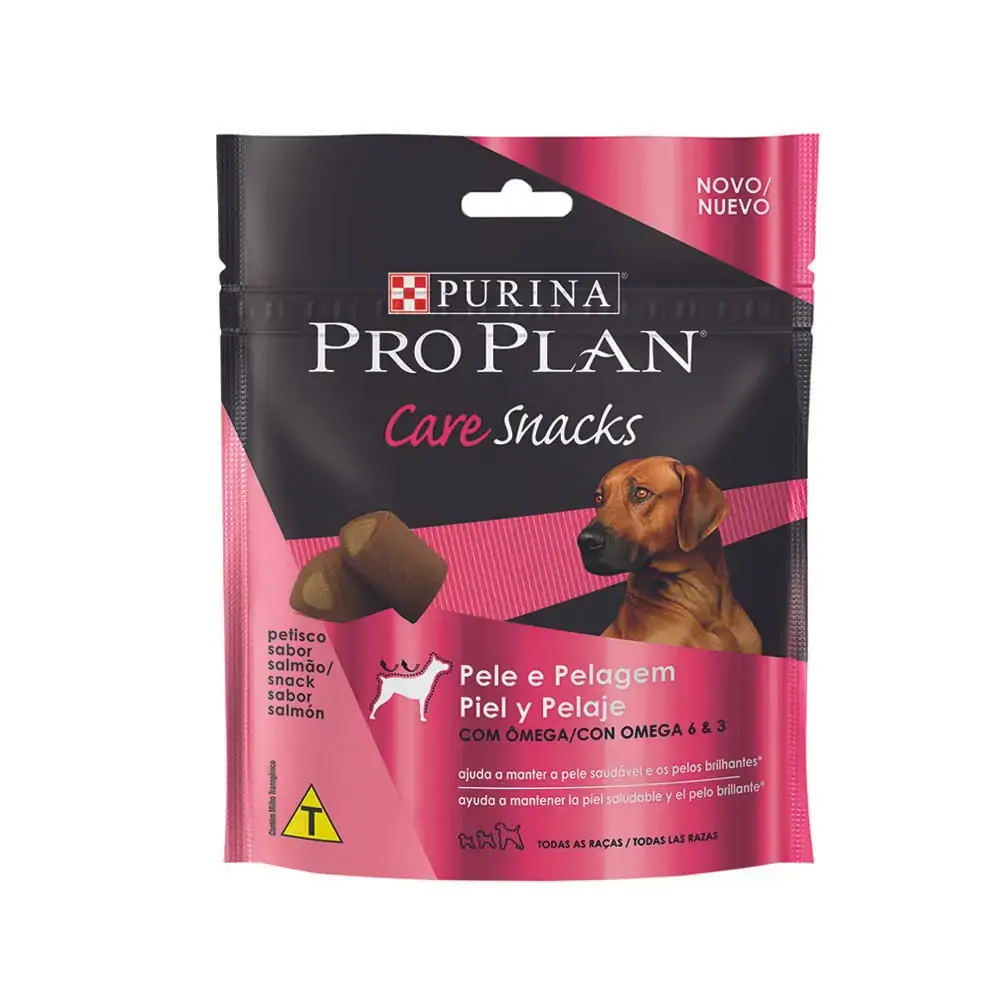 Snack Care Proplan Para Cães Pelagem Sabor Salmão 80g